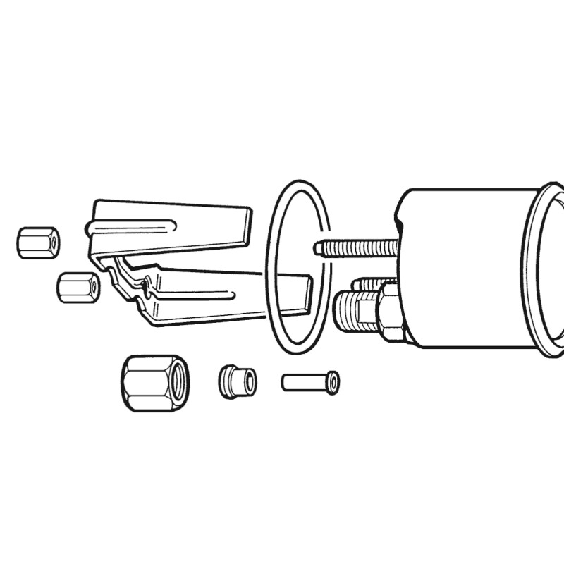 VDO Cockpit International Pressure Gauge (10 bar) - Ø 52 mm